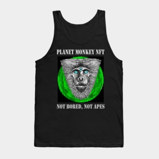 Planet Monkey NFT Not Bored Apes Tank Top